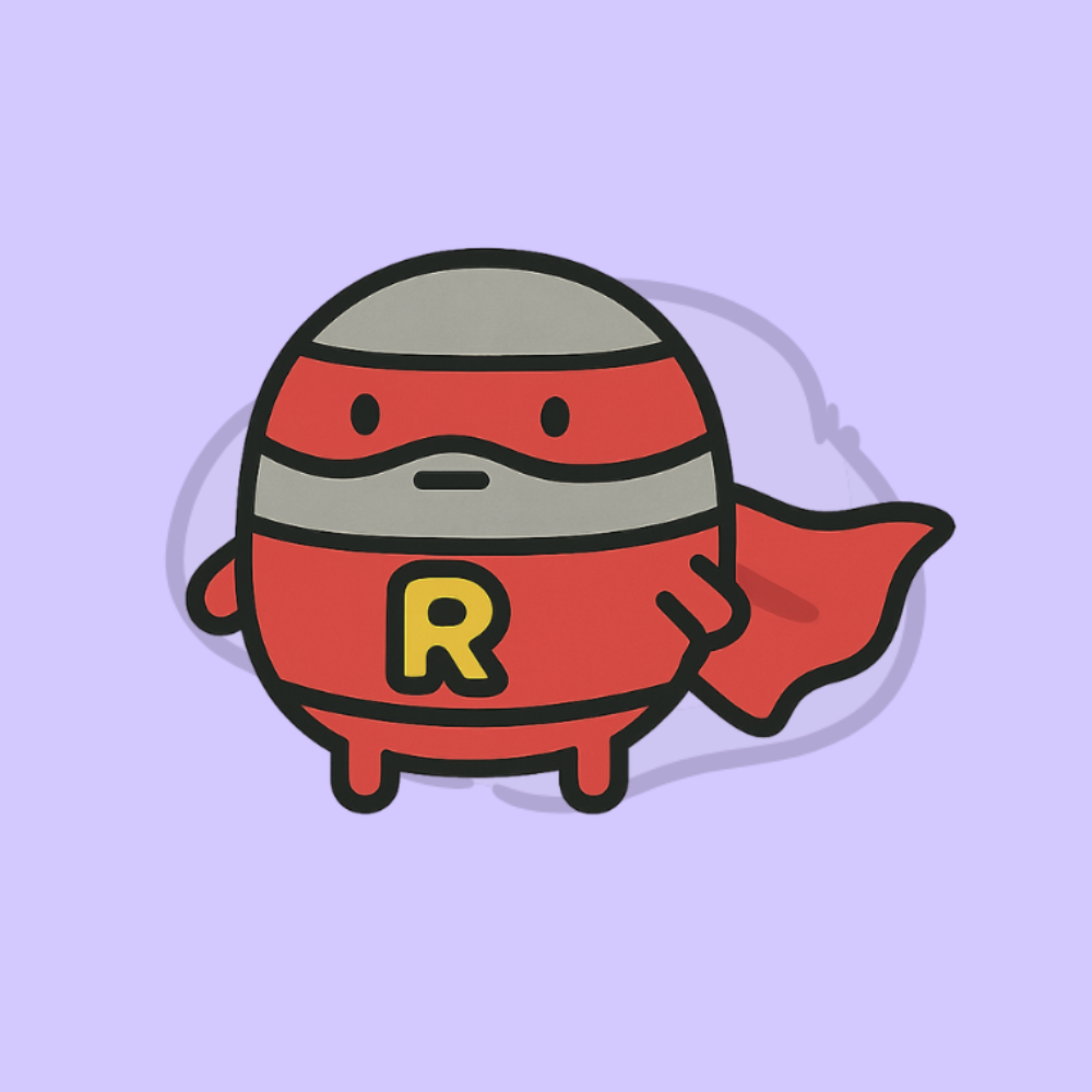 Sad Rock Superhero Sticker