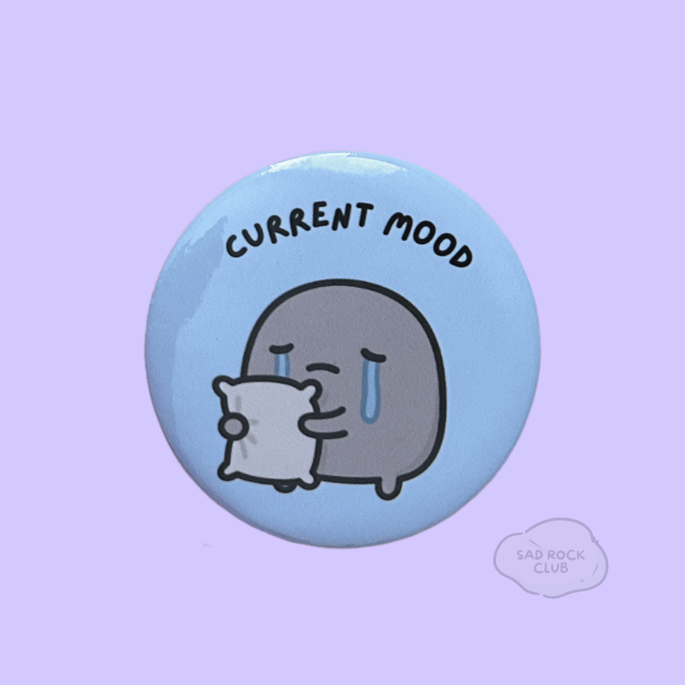 Current Mood Button Pin